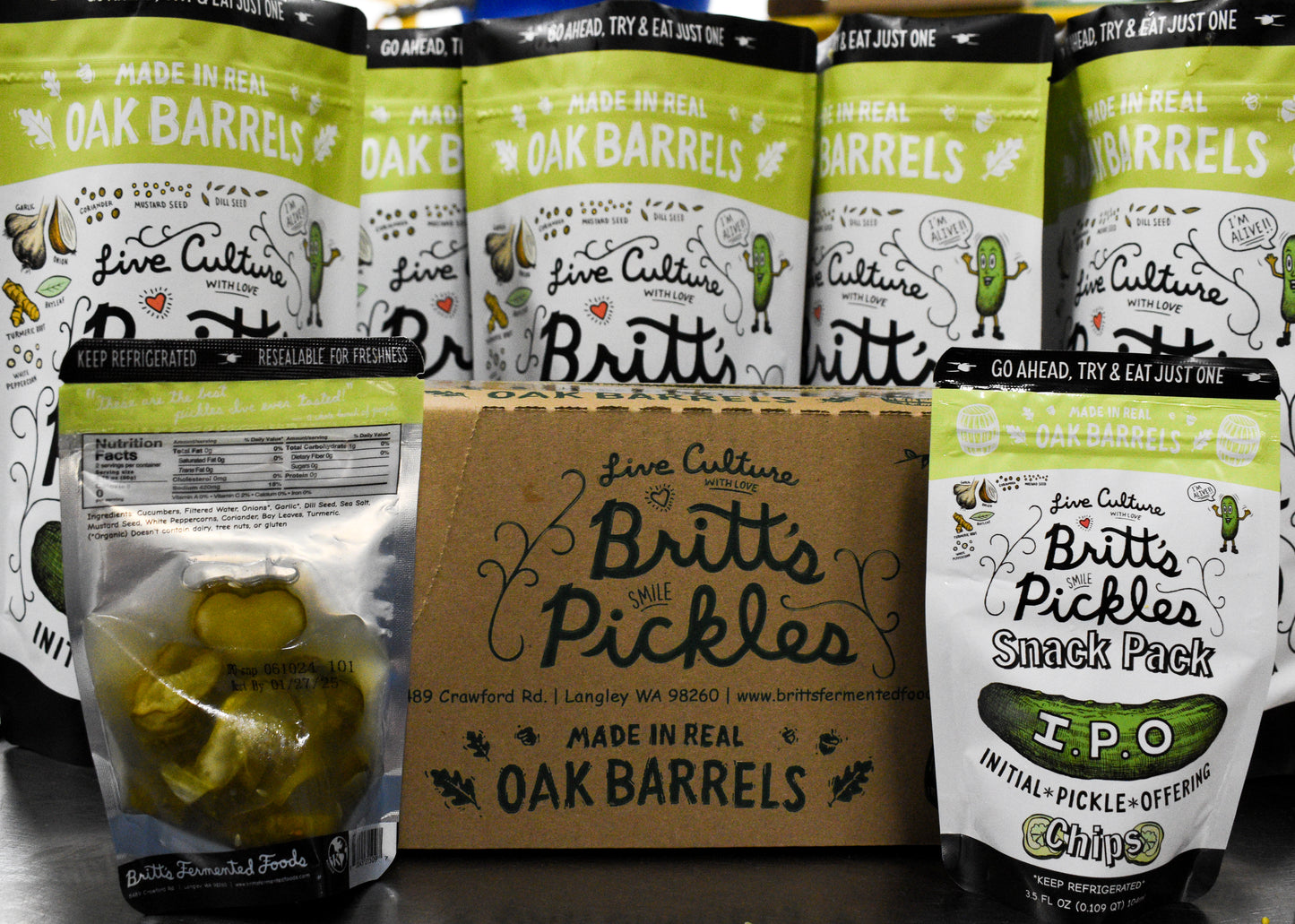 IPO Pickle Snack Packs