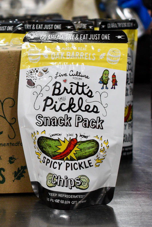 Spicy Pickle Snack Packs